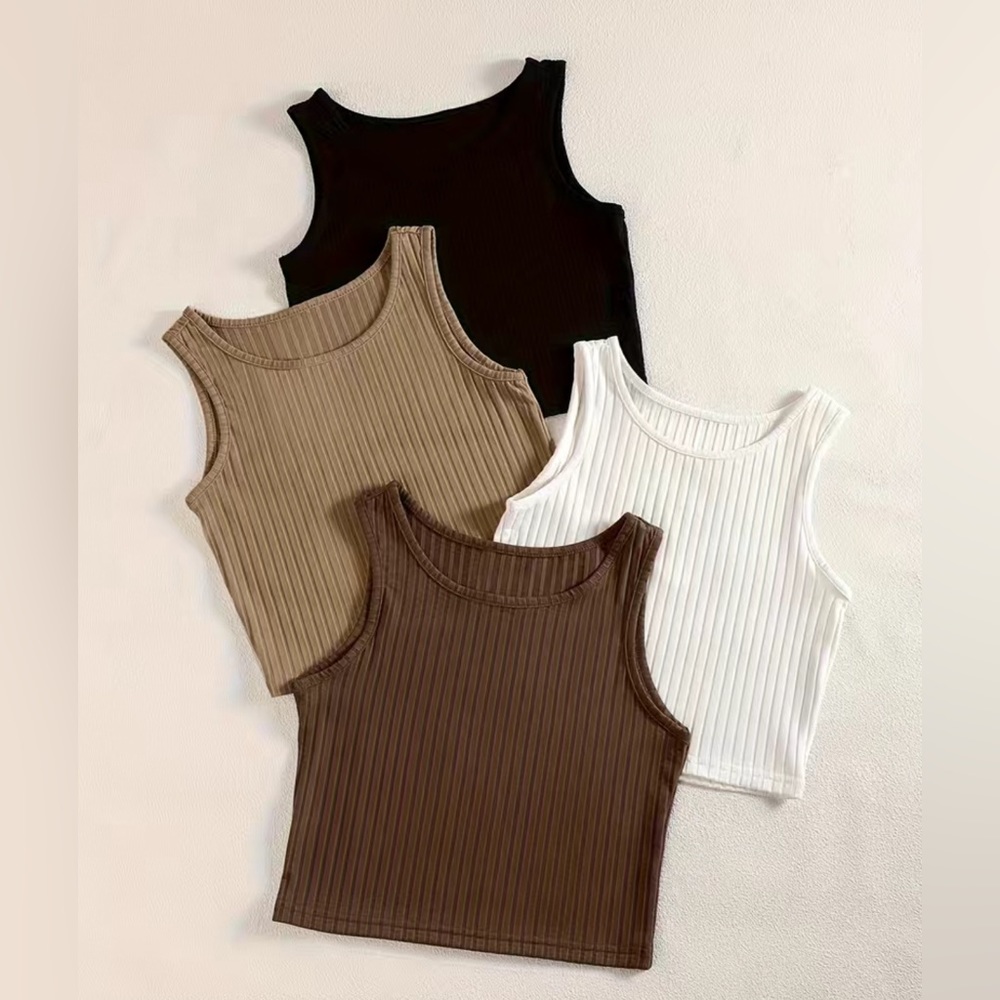 4 pack crop tops
